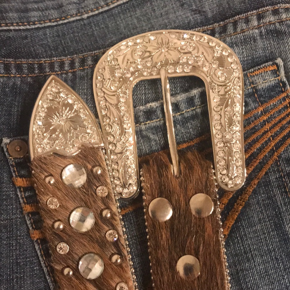 Western Fashion bling belt
